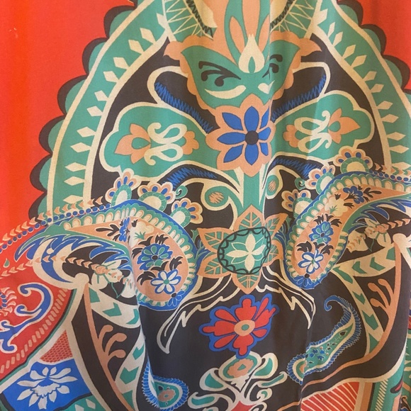 Yahada Multicolor Boho Maxi Skirt - Picture 5 of 5